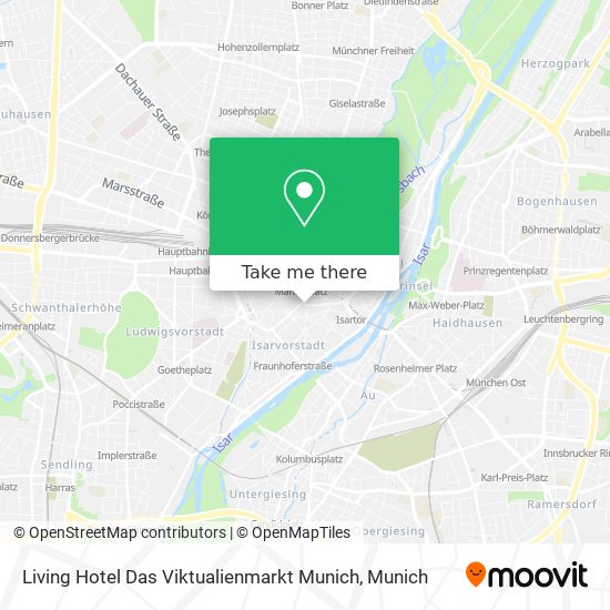 Living Hotel Das Viktualienmarkt Munich map