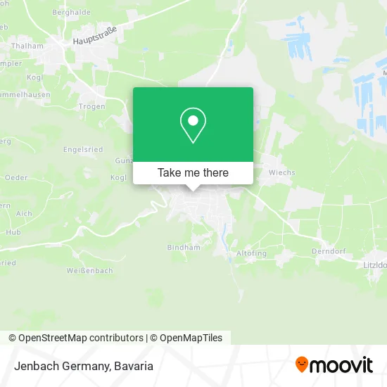 Карта Jenbach Germany