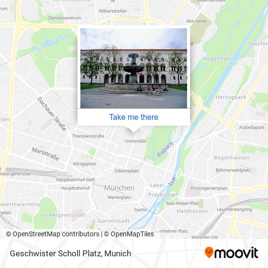 Geschwister Scholl Platz map