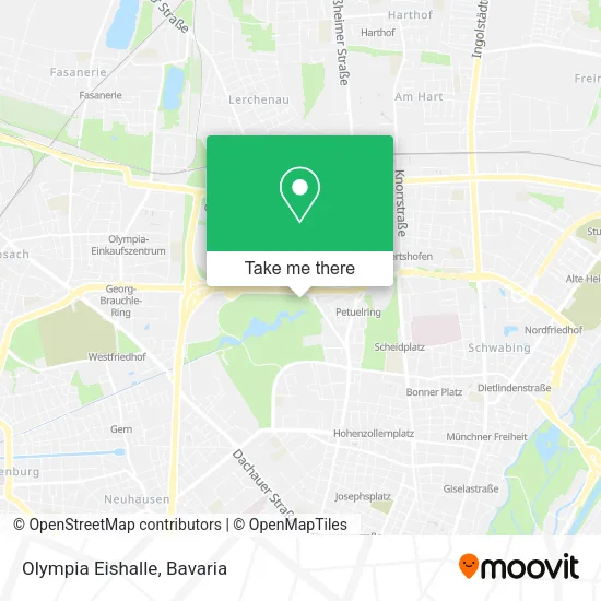Карта Olympia Eishalle