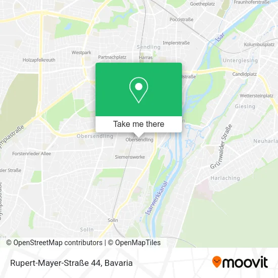 Карта Rupert-Mayer-Straße 44
