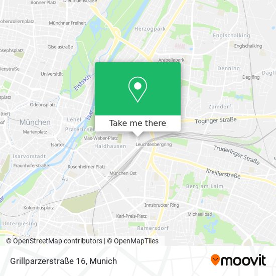 Grillparzerstraße 16 map