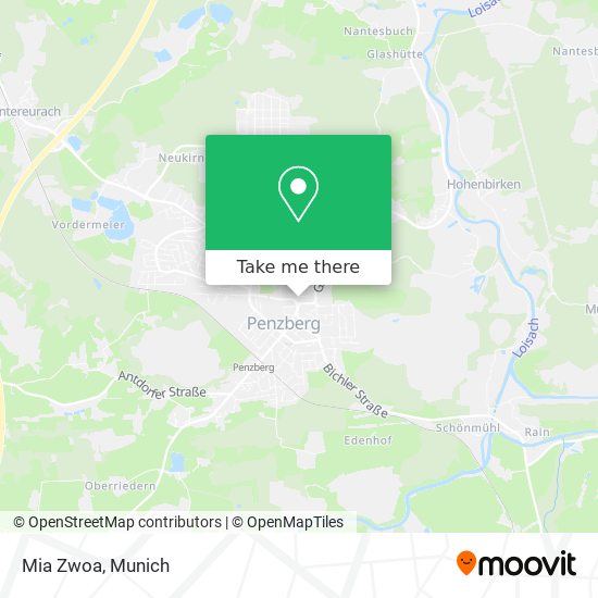 Карта Mia Zwoa