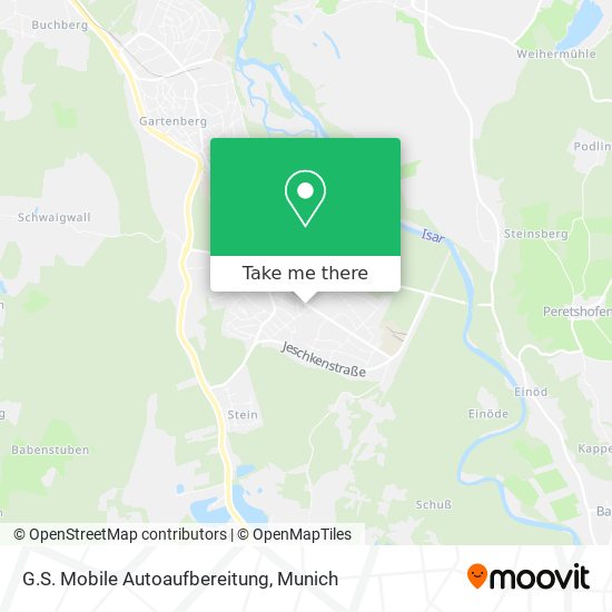 G.S. Mobile Autoaufbereitung map