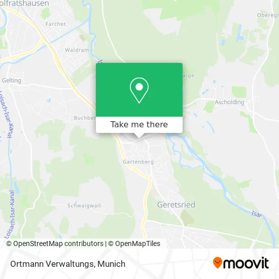 Карта Ortmann Verwaltungs