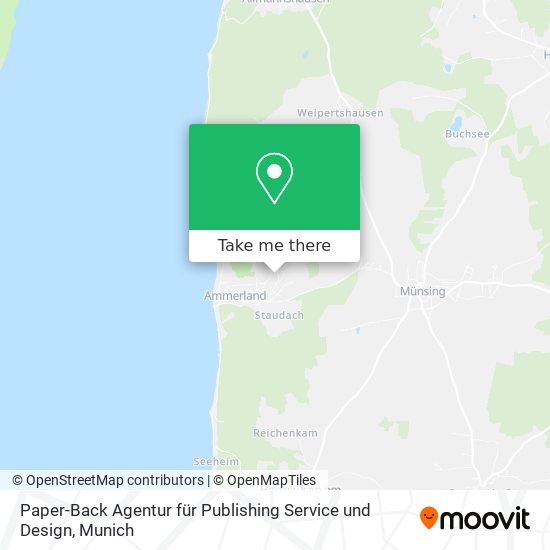 Paper-Back Agentur für Publishing Service und Design map