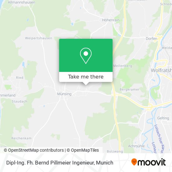 Dipl-Ing. Fh. Bernd Pillmeier Ingenieur map