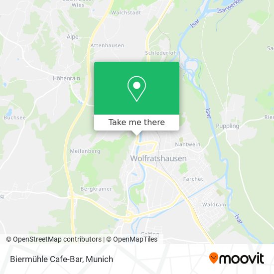 Biermühle Cafe-Bar map
