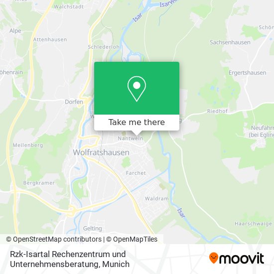 Rzk-Isartal Rechenzentrum und Unternehmensberatung map