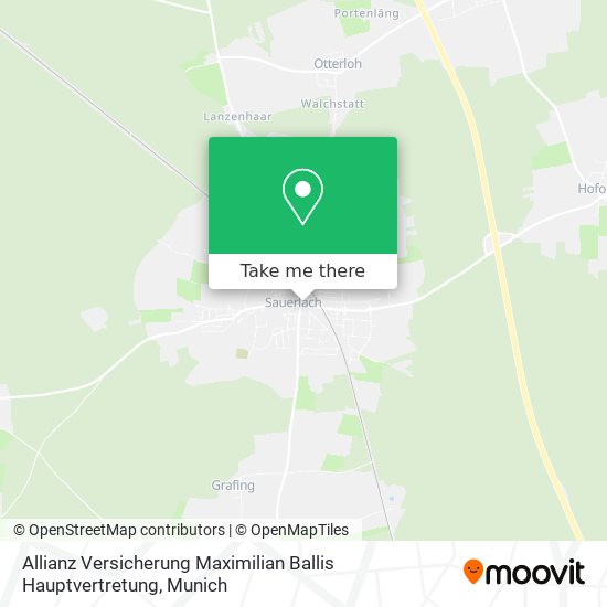 Allianz Versicherung Maximilian Ballis Hauptvertretung map