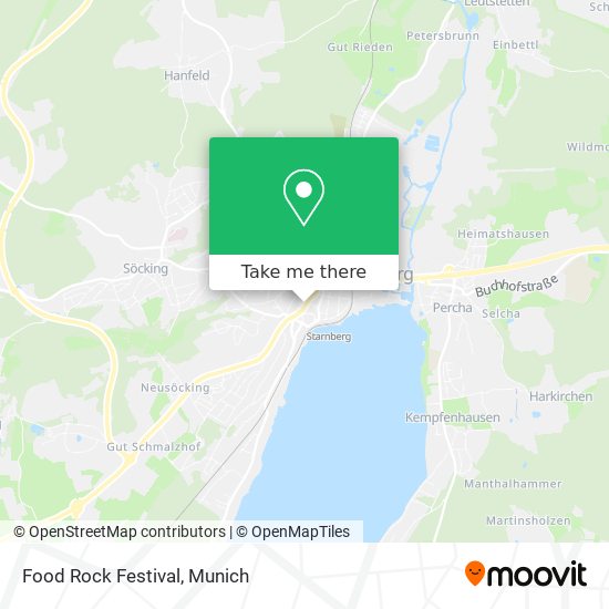 Food Rock Festival map