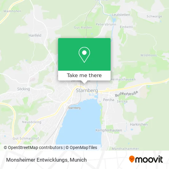 Карта Monsheimer Entwicklungs