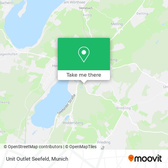 Карта Unit Outlet Seefeld