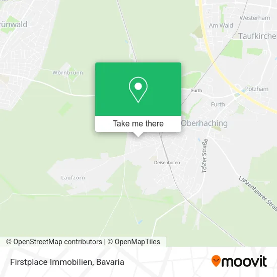 Карта Firstplace Immobilien