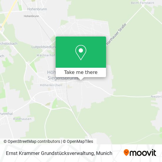 Ernst Krammer Grundstücksverwaltung map