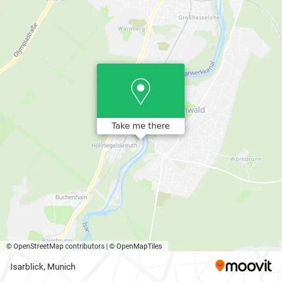 Карта Isarblick