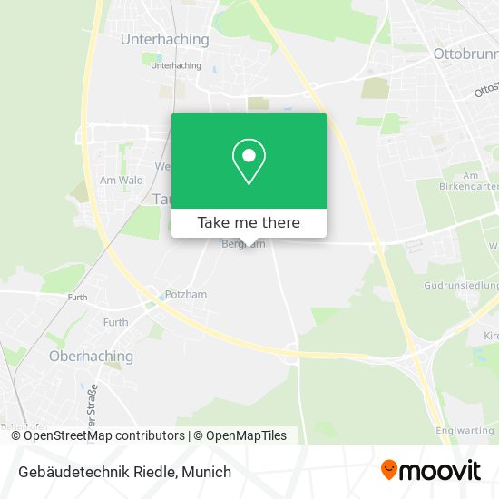 Gebäudetechnik Riedle map