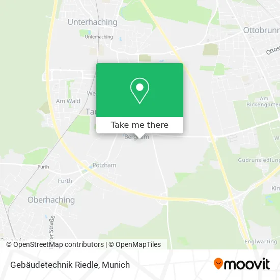 Карта Gebäudetechnik Riedle