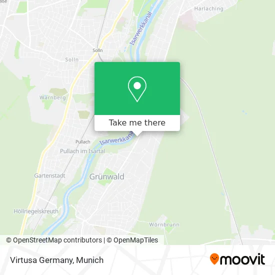 Карта Virtusa Germany