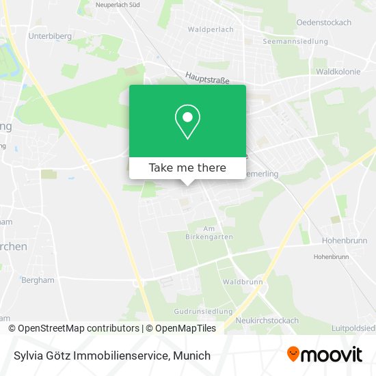 Sylvia Götz Immobilienservice map