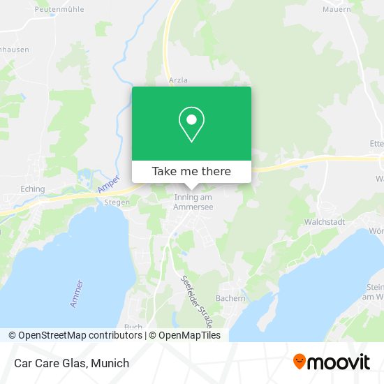 Car Care Glas map