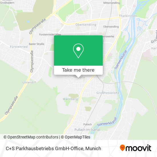 C+S Parkhausbetriebs GmbH-Office map