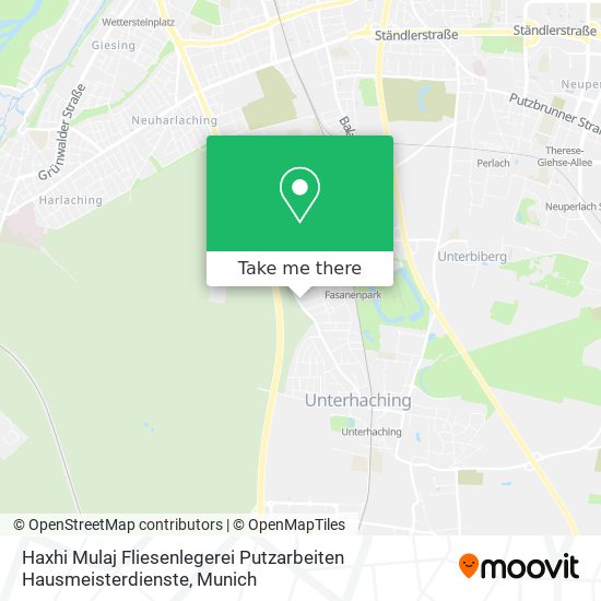 Haxhi Mulaj Fliesenlegerei Putzarbeiten Hausmeisterdienste map