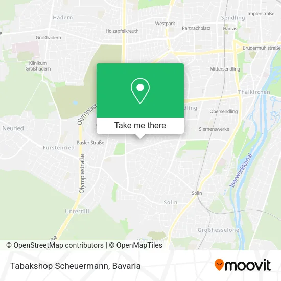 Tabakshop Scheuermann map