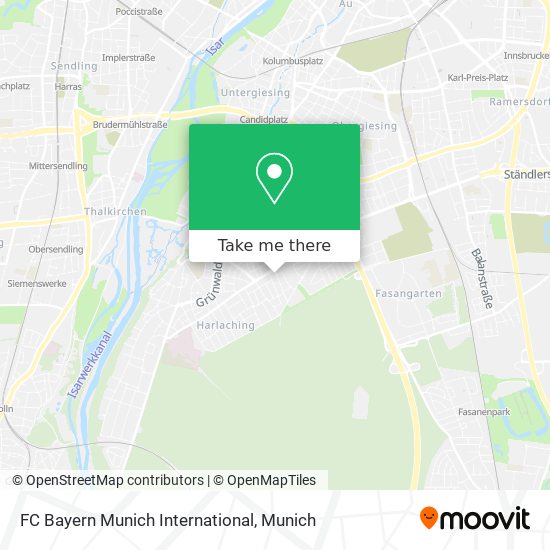 FC Bayern Munich International map