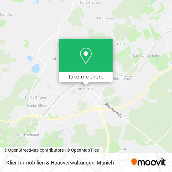 Klier Immobilien & Hausverwaltungen map