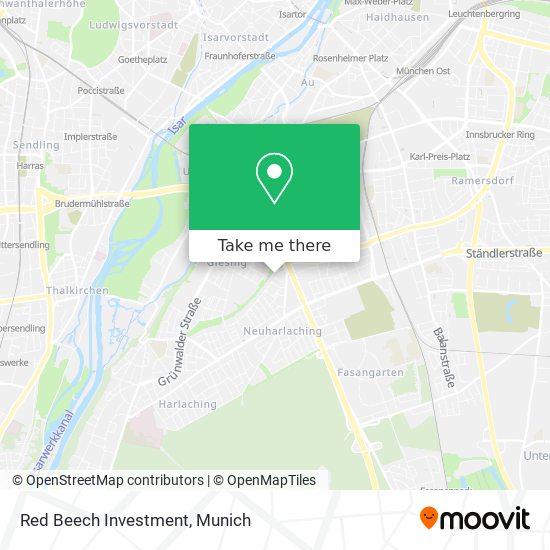 Red Beech Investment map