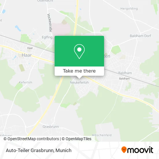 Карта Auto-Teiler Grasbrunn