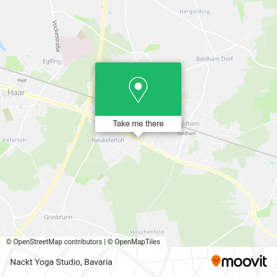 Карта Nackt Yoga Studio