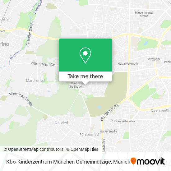 Kbo-Kinderzentrum München Gemeinnützige map