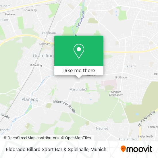 Eldorado Billard Sport Bar & Spielhalle map
