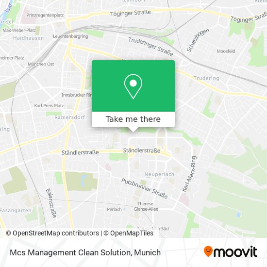 Mcs Management Clean Solution map