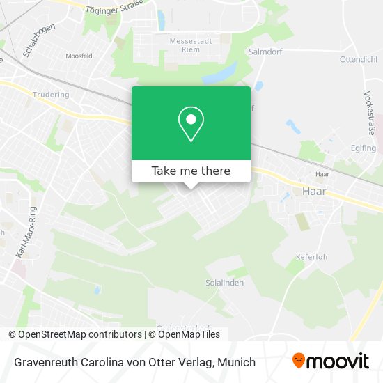 Карта Gravenreuth Carolina von Otter Verlag
