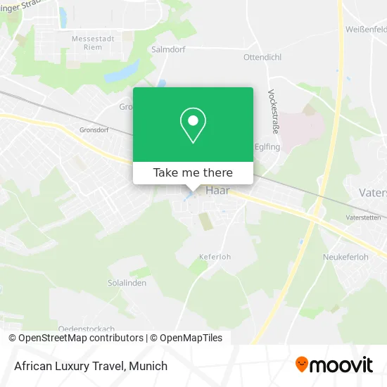 Карта African Luxury Travel