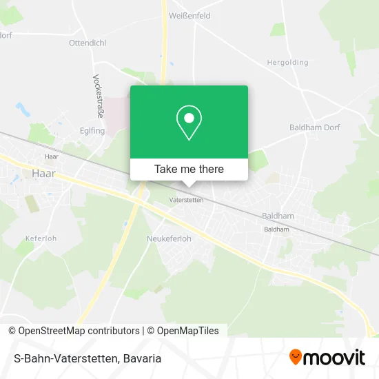 Карта S-Bahn-Vaterstetten