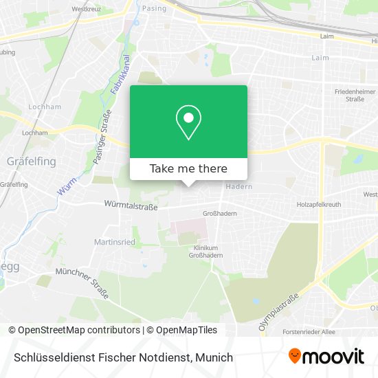 Schlüsseldienst Fischer Notdienst map