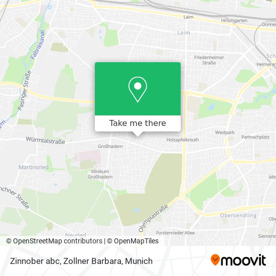 Карта Zinnober abc, Zollner Barbara