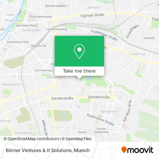 Börner Ventures & It Solutions map