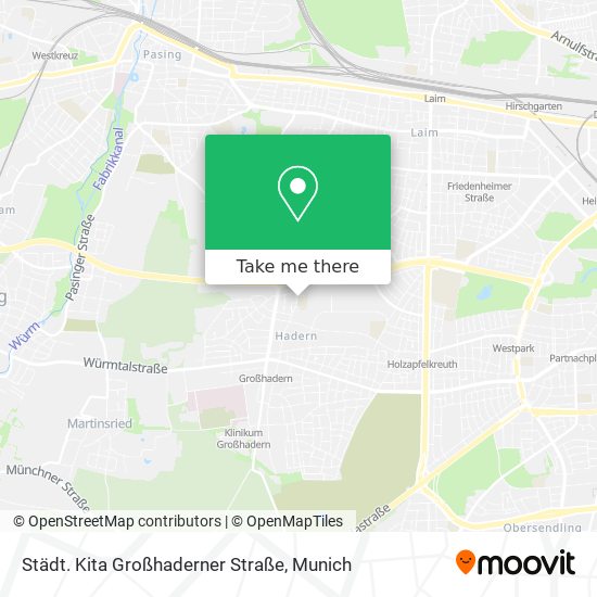 Städt. Kita Großhaderner Straße map