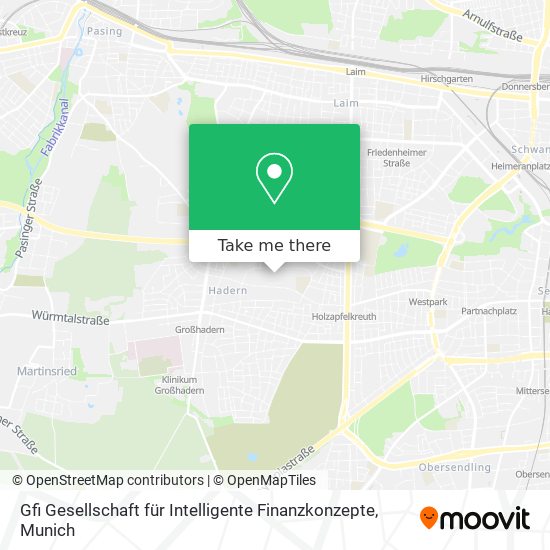 Gfi Gesellschaft für Intelligente Finanzkonzepte map