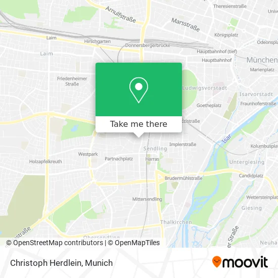 Карта Christoph Herdlein