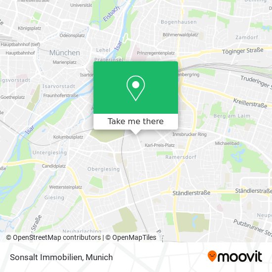 Sonsalt Immobilien map