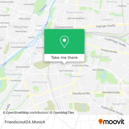 Карта Friendscout24