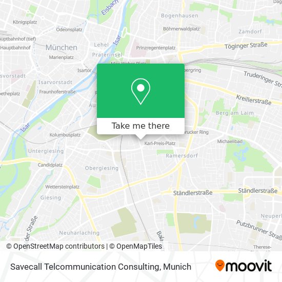Savecall Telcommunication Consulting map