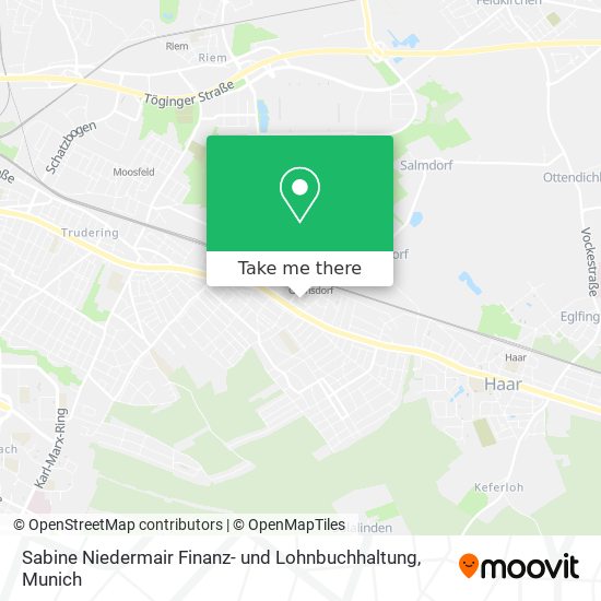 Sabine Niedermair Finanz- und Lohnbuchhaltung map