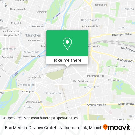 Bsc Medical Devices GmbH - Naturkosmetik map